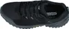 A top-down view of a black Skechers Bionic Trail shoe. Voir les images du produit