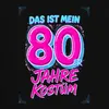Maglietta da donna divertente con motivo anni '80, neon, Anteprima dell’immagine prodotto 3