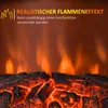 HOMCOM Elektrický krb, stojací model s LED efektem plamene, Náhled obrázku produktu 4