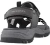 Skechers Tieffußbett Sandaletten in grau, Gr. 45 Produktbild-Vorschau 3