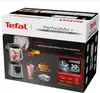 The image shows the packaging of a Tefal Perfectmix+ High Speed Blender. The packaging displays the product, along with marketing text and images of food items like pancakes and smoothies. Anteprima dell’immagine prodotto