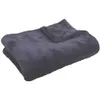 Manta suave para bebé, color: gris antracita, dimensiones: Vista previa de la imagen del producto 3