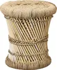 Marrakesch Boho Deko Hocker Beistelltisch aus Bambus Benita Produktbild-Vorschau 2
