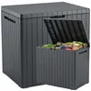 KETER Gartenbox Aufbewahrungbox Emily City Box Outdoor 113L Produktbild-Vorschau 1