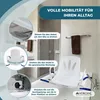 Mobiclinic Chaise de douche pivotante Siège de baignoire Voir les images du produit 5