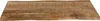 Tischplatte Baumkante Mango massiv 80 x 40 cm CURTIS Produktbild-Vorschau 1