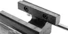 A close-up shot of a metal vise with wooden jaws. Produktbild-Vorschau