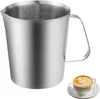 Messbecher Edelstahl 1L Milchkännchen, Barista Produktbild-Vorschau 1