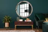 Ø100cm Modern Spiegel - Wandspiegel Wandmontage- Produktbild-Vorschau 2