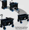 WOLTU Bollerwagen faltbar, mit Bremsen, 150L, mit Produktbild-Vorschau 9