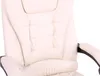 TPFLiving Bürostuhl Onix Kunstleder creme Produktbild-Vorschau 6