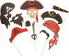 Photobooth-Set Piraten 10 teilig - Einheitsgröße Produktbild-Vorschau 1