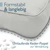 Beautissu Lounge Kissen Set Outdoor Hellgrau XLuna, Produktbild-Vorschau 4