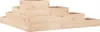 vidaXL Scala per piante 4 gradini 106x104,5x36 cm in legno Anteprima dell’immagine prodotto 5