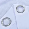 Vorhang Ösen »Essen« HxB 245x145 Weiß Cationic Raffhalter Produktbild-Vorschau 9