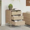 vidaXL Zahradní skříňka béžová 55x59x80 cm Poly ratan Náhled obrázku produktu 2