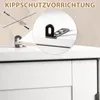 FCH Toilettenschrank 3 Türen mit Seitlicher Stauschrank, Produktbild-Vorschau 8