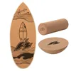 F2 Kork Balance Board Surf 84x31cm mit Korkrolle + Kork Produktbild-Vorschau 1