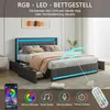 Letto imbottito INONEFT, 180x200 cm, con spazio Anteprima dell’immagine prodotto 8
