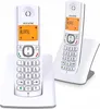 Téléphone Alcatel F530 Duo 2, avec deux écouteurs, blanc et Voir les images du produit 1