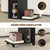 HOMCOM Beistelltisch Couchtisch mit Rollen, Schreibtisch Produktbild-Vorschau 8