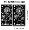 Fensterbilder Pusteblume Weiß – Fensteraufkleber Blumen & Produktbild-Vorschau 7