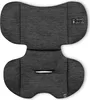 A dark gray padded insert for a car seat, shown flat against a white background. Produktbild-Vorschau