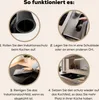 KitchenYeah© Herdabdeckplatte Hirsch - Schwarz - Porträt - Produktbild-Vorschau 7