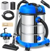 A studio shot of a MASKO industrial vacuum cleaner and its accessories, presented on a white background. Produktbild-Vorschau