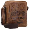 Greenburry Umhängetasche Leder 22x24cm Damen Herren Produktbild-Vorschau 11