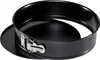 A black springform cake pan with a silver latch is shown on a white background. Produktbild-Vorschau