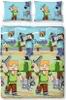 Unyqoos® Pościel do łóżka Minecraft, 200x200 cm – Podgląd zdjęcia produktu 1