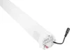 A white LED tube light with a black connector cable and a label on the end. Podgląd zdjęcia produktu
