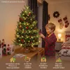 HOKEEPER Künstlicher Weihnachtsbaum 90 cm mit LED, Zapfen & Produktbild-Vorschau 9