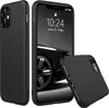 Silikon Hülle für Apple iPhone 11 Schutzhülle Matt Schwarz Produktbild-Vorschau 1