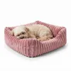 4L Textil BELLA Plüsch-Hundebett und Katzenbett mit breiten Produktbild-Vorschau 1