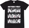 Mickey Mouse T-Shirt Herren Many Moods of Mickey schwarz M Produktbild-Vorschau 2