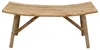 vidaXL Ławka ogrodowa Naturalna 110 x 45 x 50 cm Bambus Podgląd zdjęcia produktu 4