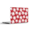 MuchoWow® Laptop Aufkleber Sticker Cover Tupfen - Rot - Produktbild-Vorschau 1