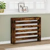 vidaXL Panele grzejnikowe dąb wędzony 104x20x82 cm materiał Podgląd zdjęcia produktu 2