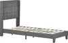 Merax Polsterbett 90x200cm mit Lattenrost und gepolsterten Produktbild-Vorschau 6