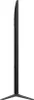 Side view of a black television on a stand. Voir les images du produit