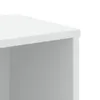 vidaXL Bibliothèque blanche 50x25x105 cm bois composite Voir les images du produit 7