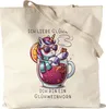 Ich bin ein Glühweinhorn Jutebeutel Einhorn Weihnachten Produktbild-Vorschau 1