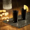 PLATINUX Schwarze Shotgläser aus Glas Set 6 Teilig Pinnchen Produktbild-Vorschau 2