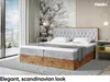 MEBLINI Boxspringbett mit Bettkasten - Gepolstert Produktbild-Vorschau 3