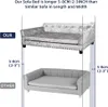 Comparison of two pet sofas, highlighting size differences. Podgląd zdjęcia produktu