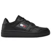 Tommy Hilfiger Retro Basket Ess pánská sportovní obuv černá Náhled obrázku produktu 4