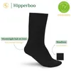 Hipperboo® 8 paar Bamboe sokken - Maat 43-46 - Zwart - Productafbeelding-voorbeeld 4