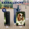 MuchoWow® Koffer Handgepäck Trolley Rollkoffer Kleine Produktbild-Vorschau 5
